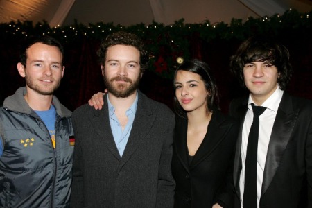 Danny Masterson and his half-siblings together.